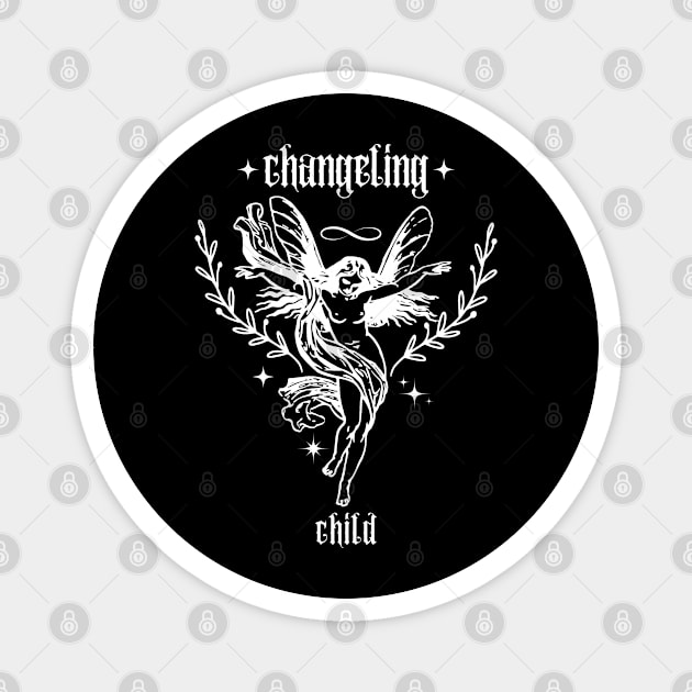 Changeling Child Fairy Magnet by NeuroChaos